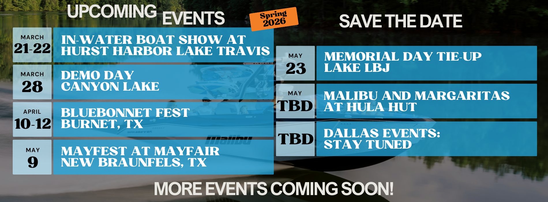 events banner